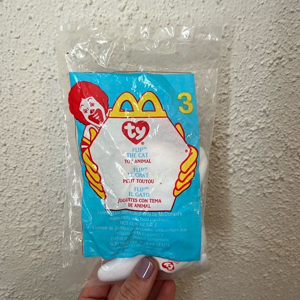 Ty Beanie Babies- Flip the Cat